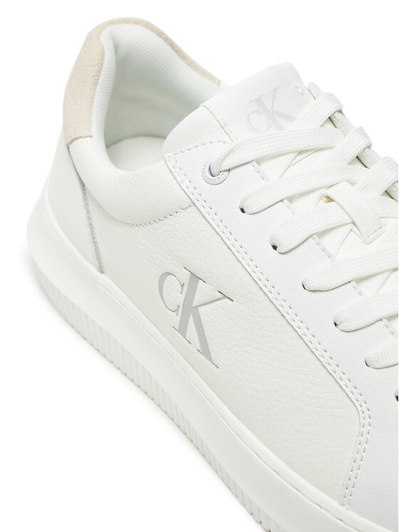 Calvin Klein Jeans Sneakersy Calvin Klein Jeans Chunky Cupsole Low Mg YM0YM01253 Bílá