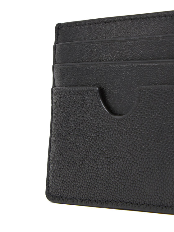 Tommy Hilfiger Puzdro na kreditné karty Tommy Hilfiger Th Flag Cc Holder AM0AM13517 Čierna