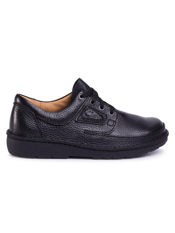 Clarks Félcipő Clarks Nature II 261420397 Fekete