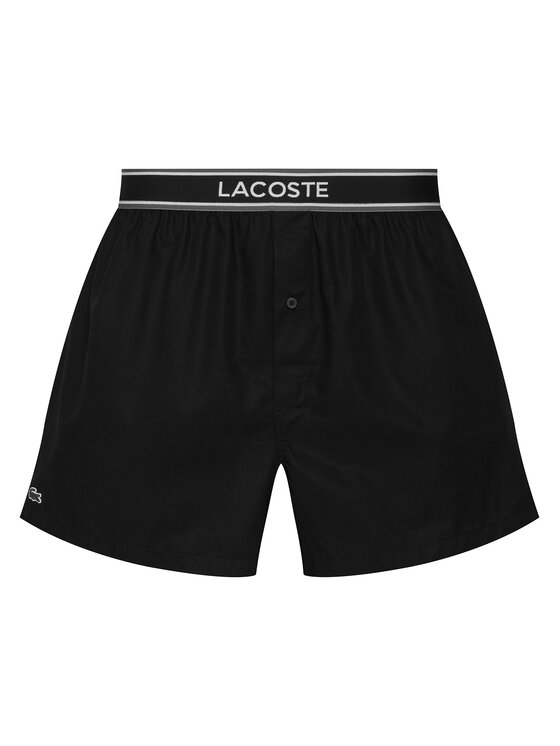 Lacoste Lacoste Conjunto de calzoncillos boxer 7H4972 Negro