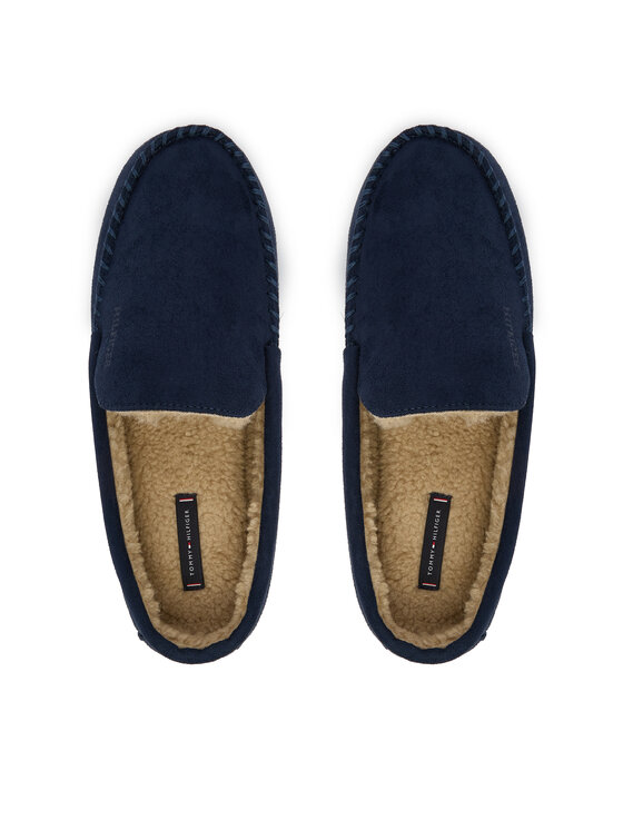 Tommy Hilfiger Papuče Tommy Hilfiger M Driver House FM0FM05617 Tamnoplava