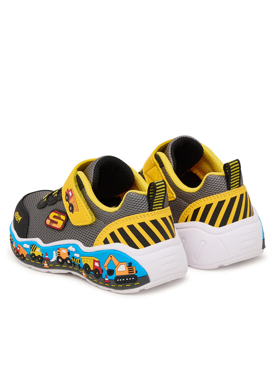 Skechers Снікерcи Skechers Play Scene 407312N/BKYL Сірий