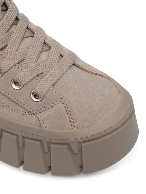 Tommy Jeans Šnurovacia obuv Tommy Jeans Tjw Platform Sneaker Mc Wl EN0EN03134 Sivá