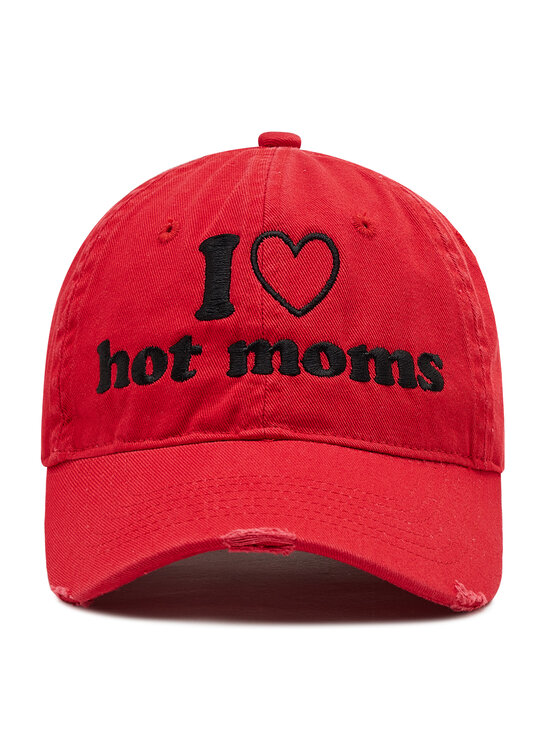 2005 Cappellino 2005 Hot Moms Hat Rosso