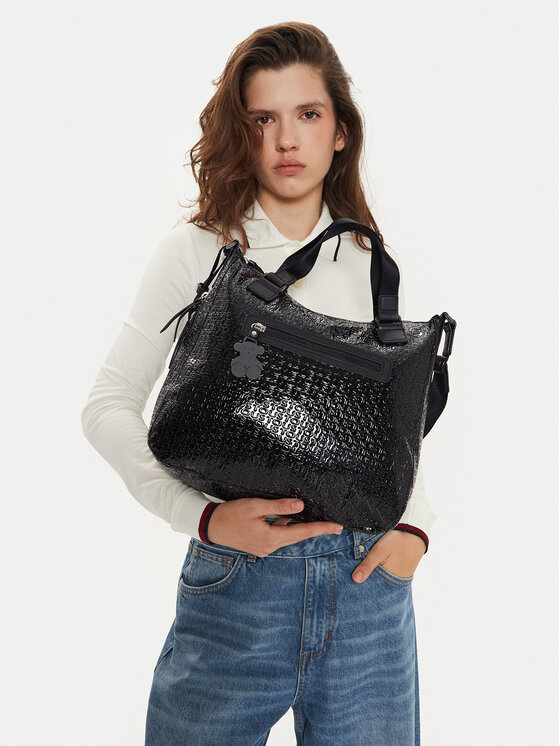 TOUS Kabelka TOUS Lindsay Amberani 2000804851 Čierna