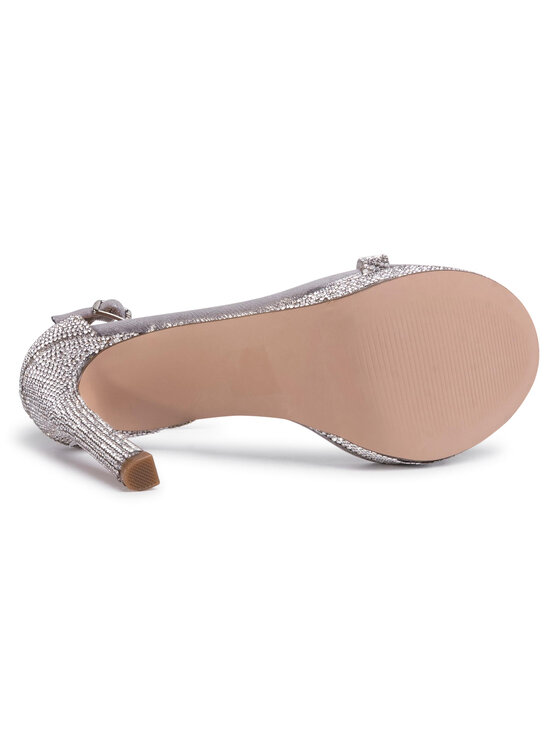 Steve Madden Sandály Steve Madden Milano-R SM11000897-02003-998 Stříbrná