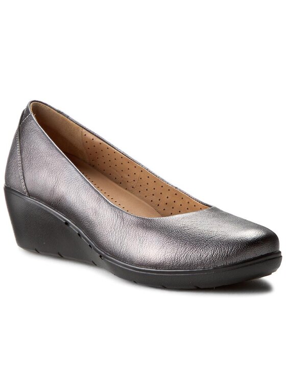 Clarks Κλειστά παπούτσια Clarks Un Cass 261211844 Pewter Metallic