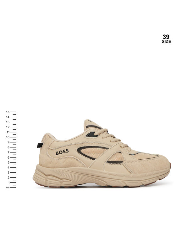 BOSS Sneakersy BOSS J53241 S Béžová