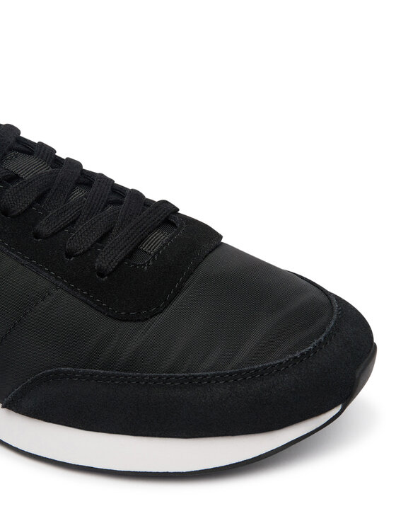 Calvin Klein Jeans Sneakers Calvin Klein Jeans Retro Runner Sock Laceup Mix YM0YM01414 Negru