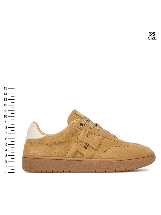 Elisabetta Franchi Sneakers Elisabetta Franchi Low Cut Lace Up F4A9-E0340-0071 D Beige