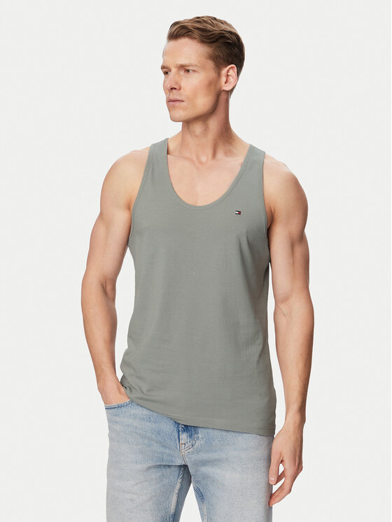 Tommy Hilfiger Tommy Hilfiger Conjunto de camisetas de tirantes UM0UM03867 De color Slim Fit