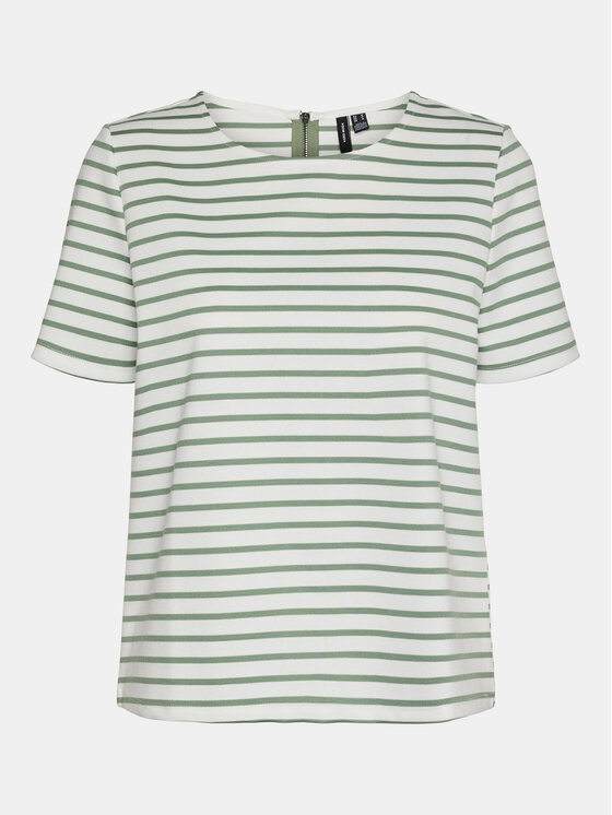 Vero Moda Vero Moda Camiseta Abby 10304716 Verde Regular Fit