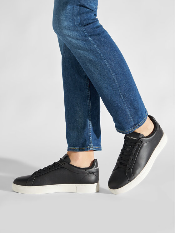 Emporio Armani Sneakers Emporio Armani X4X598 XF662 00002 Negru