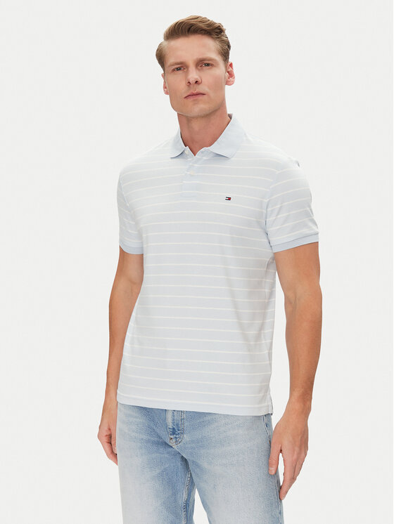 Tommy Hilfiger Tommy Hilfiger Polo MW0MW39994 Celeste Regular Fit