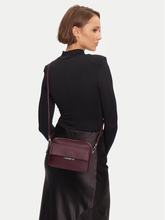 Calvin Klein Borsetta Calvin Klein Linear K60K612564 Bordeaux