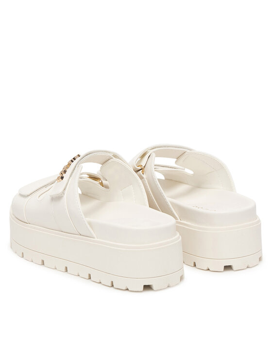 Guess Шльопанці Guess FLJFAX ELE03 Écru