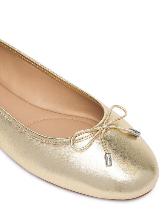 LAUREN RALPH LAUREN Μπαλαρίνες LAUREN RALPH LAUREN Jayna Metallic 802978836002 Χρυσό