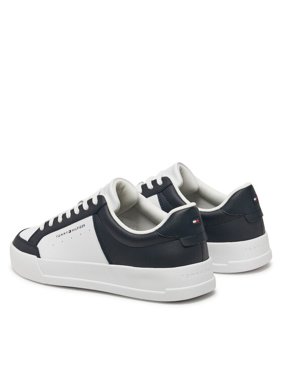 Tommy Hilfiger Sneakersy Tommy Hilfiger Th Court Mix Lth FM0FM05489 Barevná