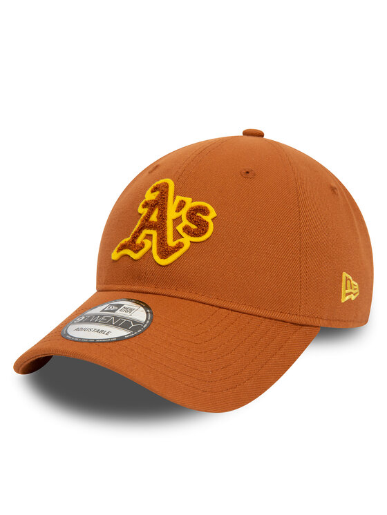 New Era Kepurė su snapeliu New Era Boucle 920 Athletics 60435078 Ruda