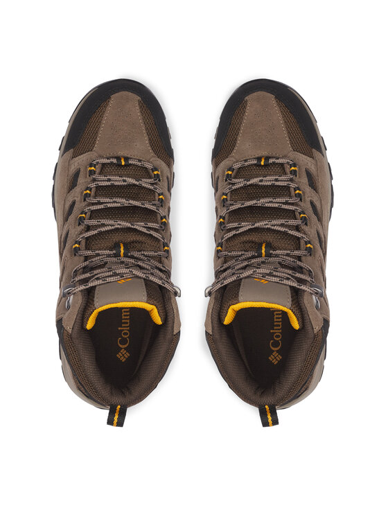 Columbia Trekingová obuv Columbia Crestwood Mid Waterproof 2100641 Hnedá