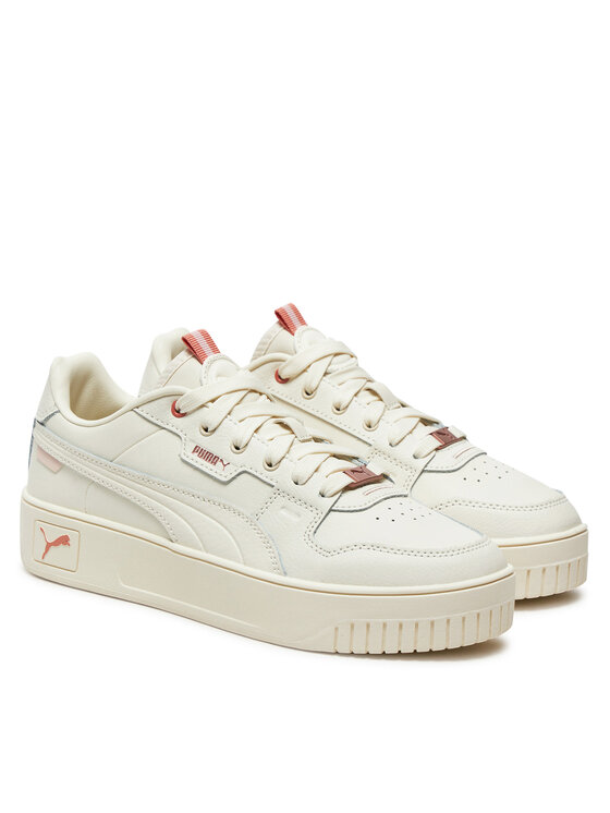 Sneakers Puma Carina Street Lux 397487 03 Écru | Epantofi.ro