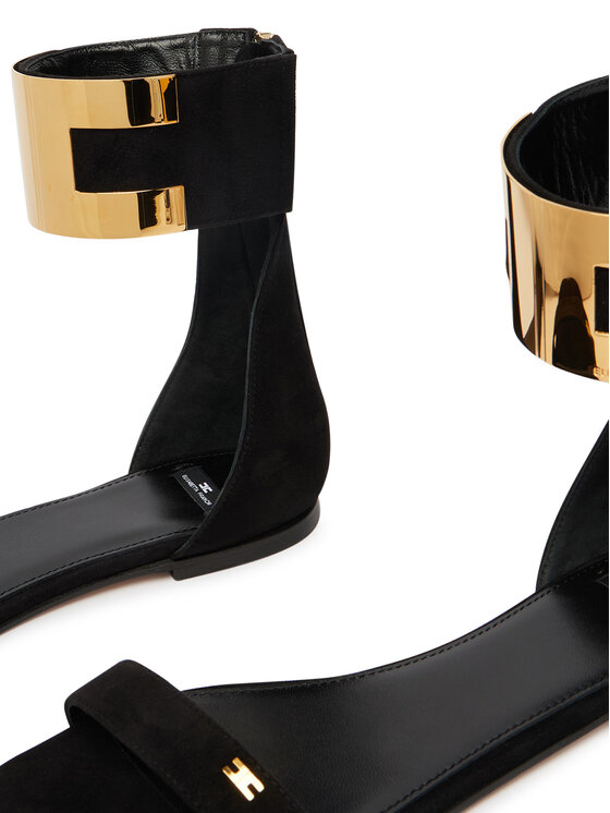 Elisabetta Franchi Босоніжки Elisabetta Franchi SA-88L-62E2-V540 Чорний