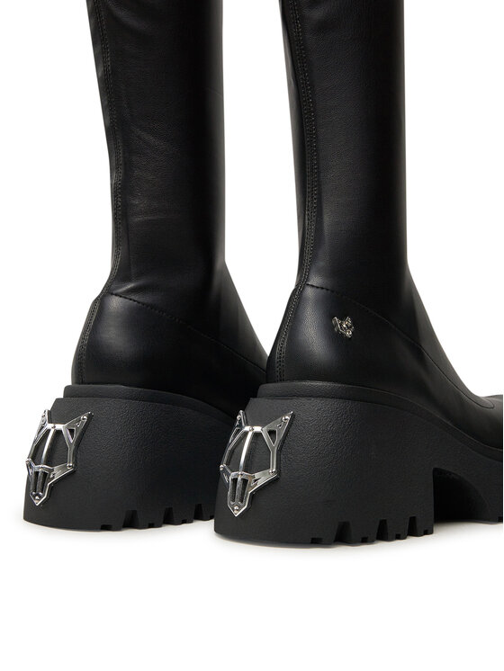 Naked Wolfe Čižmy Naked Wolfe Scar Čierna