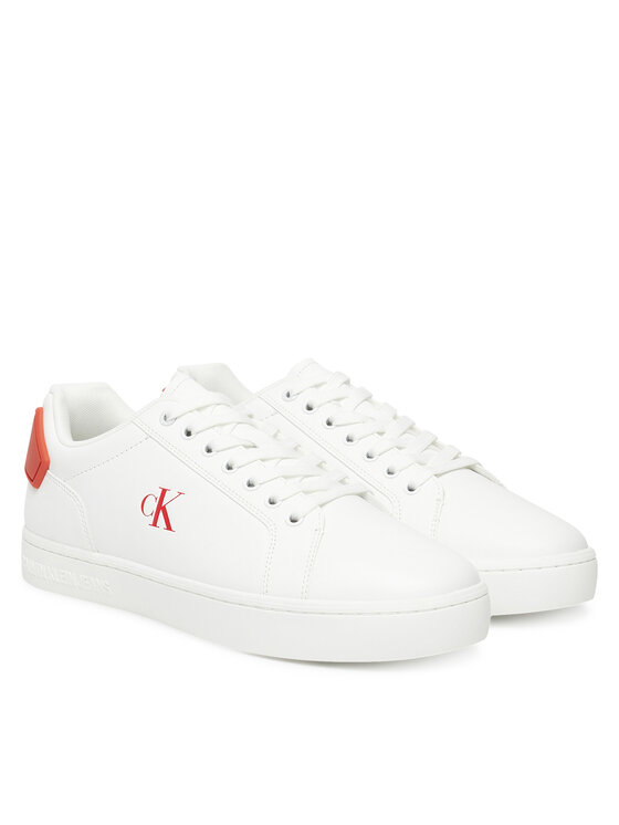 Calvin Klein Jeans Superge Calvin Klein Jeans Classic Cupsole Ru Patch Lth YM0YM01297 Bela