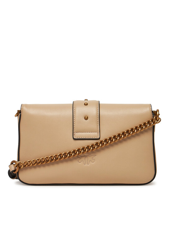 PINKO Borsetta PINKO Love One Mini Slouchy Fl PE 25 PLTT 104340 A0QO Beige