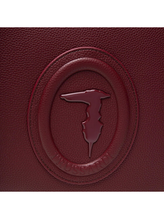 Trussardi Дамска чанта Trussardi Lisbona Hobo Md 75B00962 Бордо