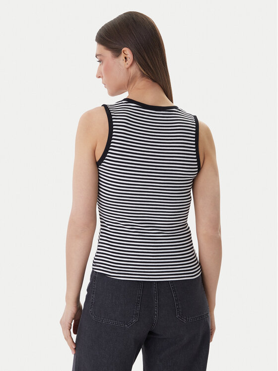 Tommy Jeans Tommy Jeans Top Essential DW0DW20673 Negro Regular Fit