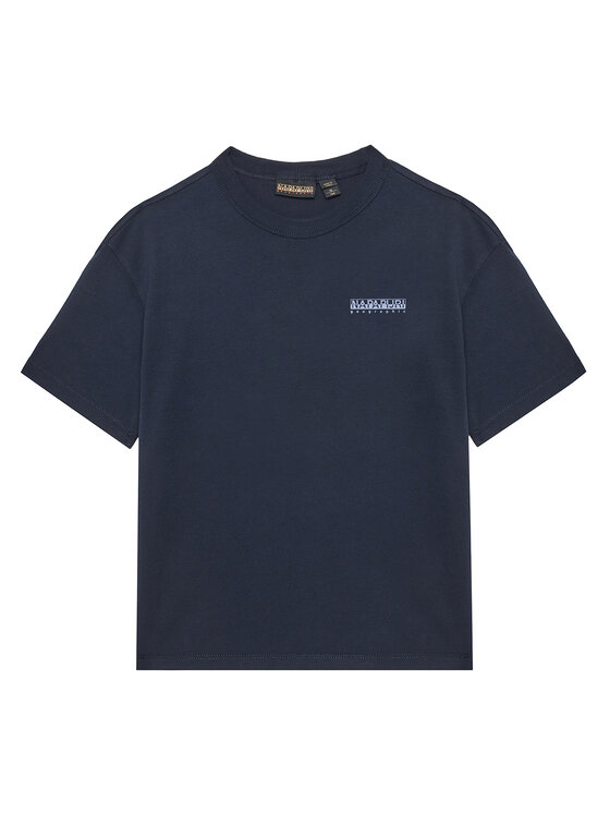 Napapijri Napapijri Camiseta S-Ahr NP0A88ZO D Azul marino Regular Fit