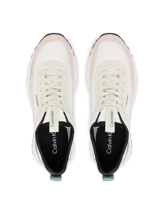 Calvin Klein Superge Calvin Klein Hike Runner Nylon Mix HW0HW03279 Bela