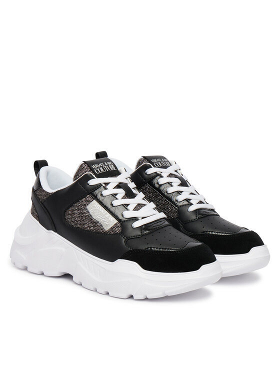 Versace Jeans Couture Снікерcи Versace Jeans Couture 80VA3SC2 ZPB70 Чорний