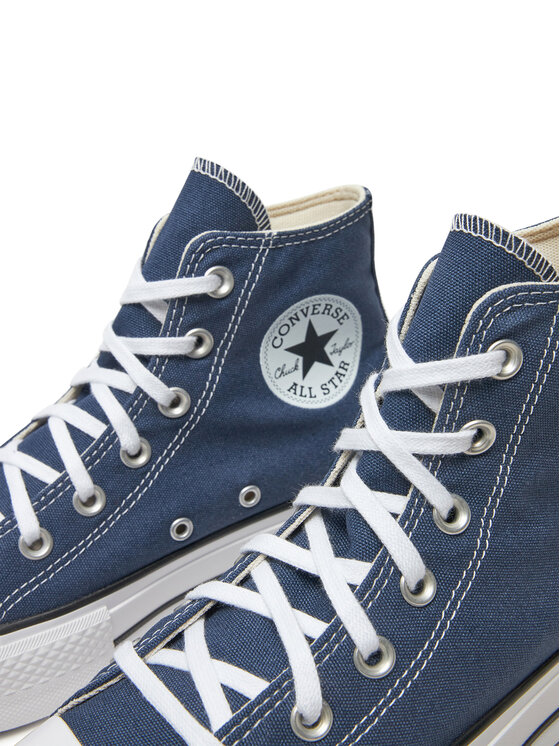 Converse Trampki Converse Chuck Taylor All Star Lift Platform HI A08215C Granatowy