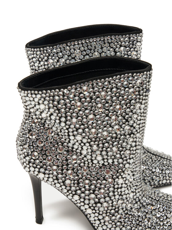 Steve Madden Ботильйони Steve Madden Sentinel-R SM11003450 Срібний