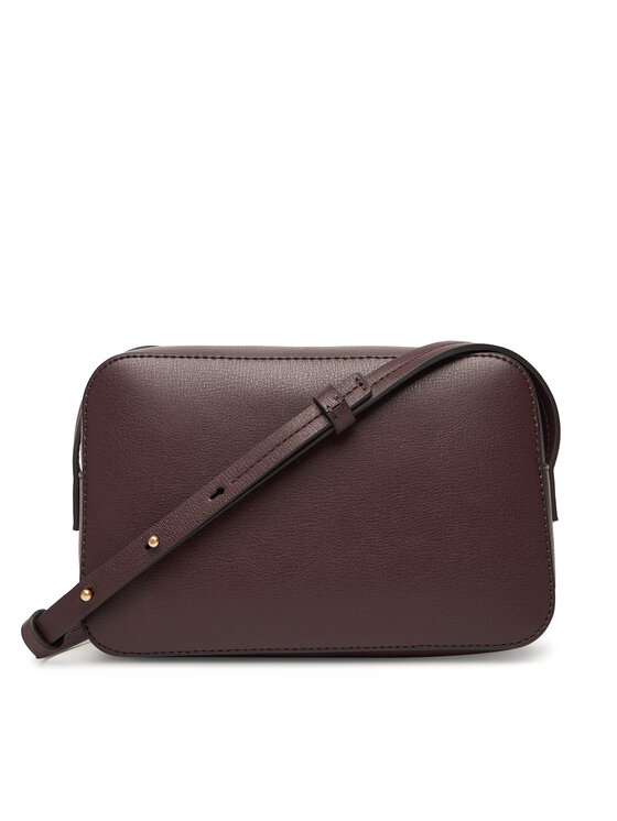 Calvin Klein Kabelka Calvin Klein Foil Logo Elongated Camera Bag LV04F3276G Bordó