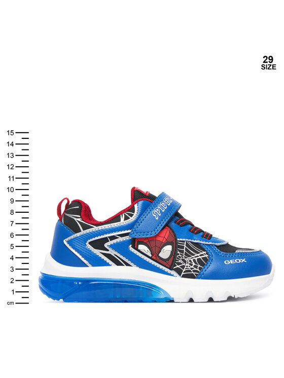 Geox Sneakersy Geox J Ciberdron Boy J66LBK 01454 C0245 S Niebieski