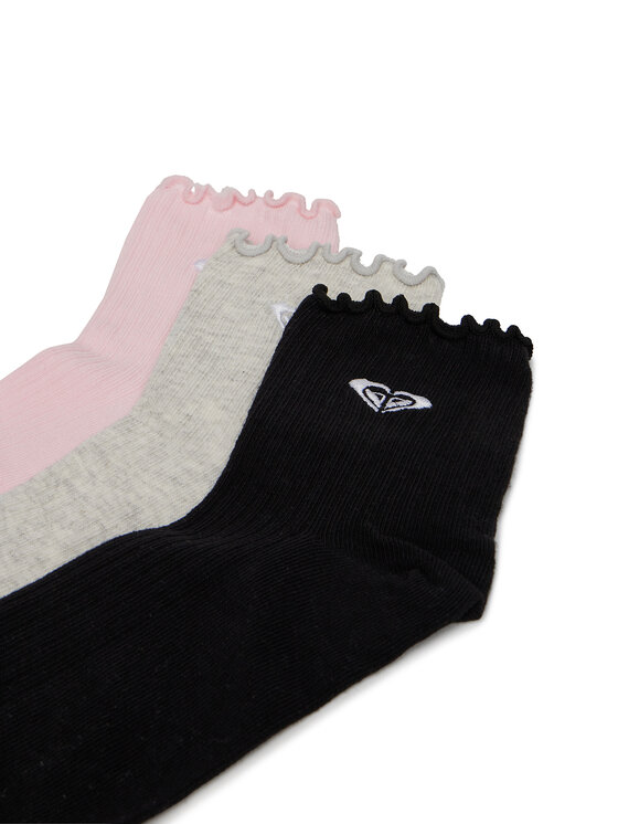 Roxy Довгі шкарпетки Roxy AS_ROXY_01Z_SS25 (3-PACK) Рожевий