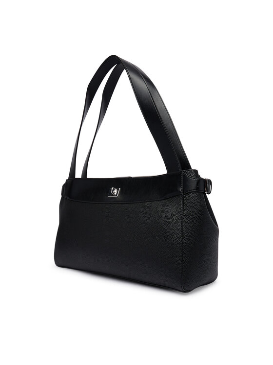 Calvin Klein Torebka Calvin Klein Mix Media Work Tote LV04F3887G Czarny