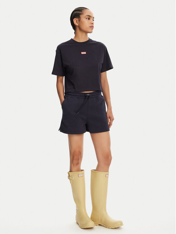 Hunter Hunter Футболка Leona HARW0070251 Cиній Boxy Fit