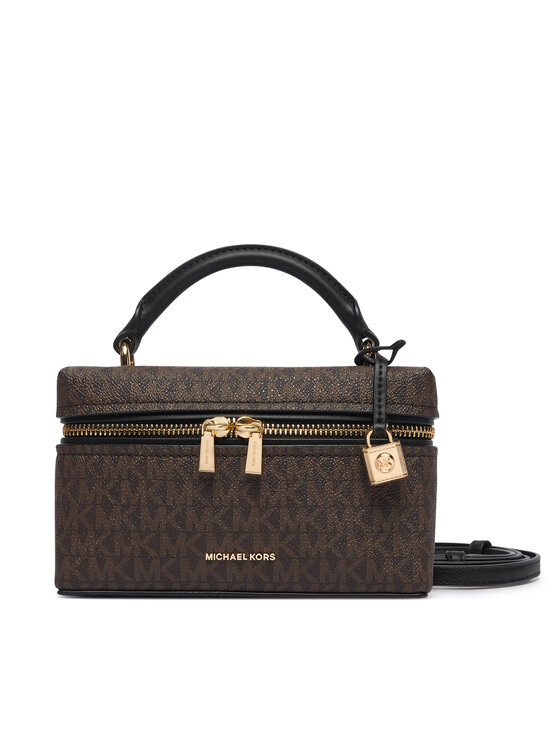 MICHAEL Michael Kors Geantă MICHAEL Michael Kors Jana 32F5GQ1C0B Maro închis