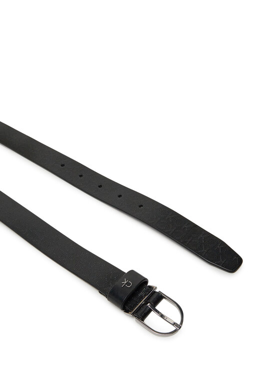 Calvin Klein Cinturón para mujer Calvin Klein Ck Metal Round Buckle 2.5_Mono K60K613150 Negro
