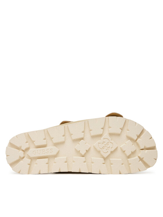 Guess Шльопанці Guess FLTFST SUE03 Бежевий