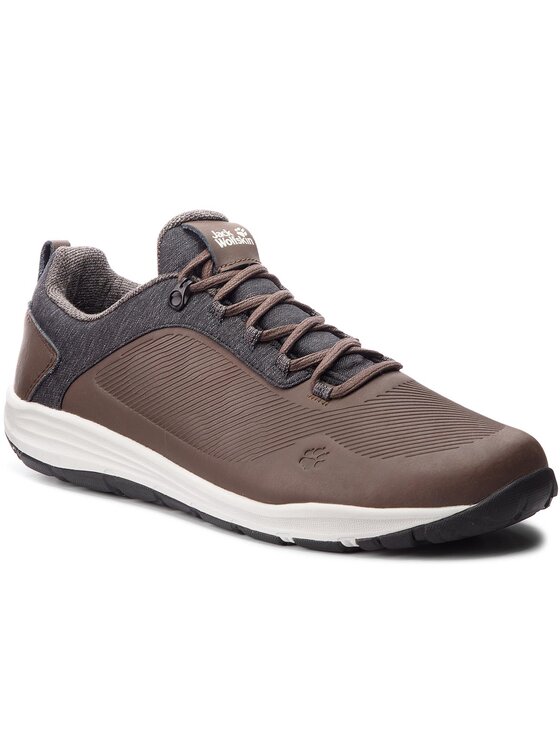 Jack Wolfskin Polobotky Jack Wolfskin Seven Wonders Wt Low M 4030581 Hnědá