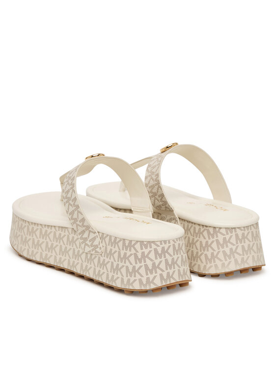 MICHAEL Michael Kors В'єтнамки MICHAEL Michael Kors Koya Flip Flap 40R6KOFA2B Кремовий