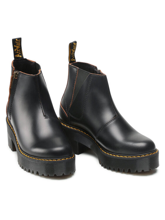 Dr. Martens Īsie zābaki Dr. Martens Rometty II 26200001 Melns
