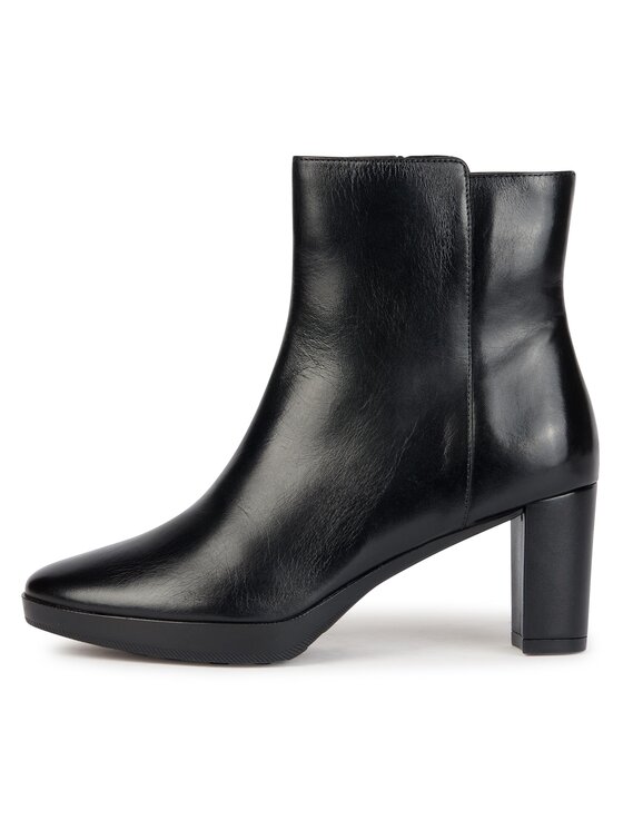 Geox Polokozačky Geox D Walk Pleasure 60 D36TEC 00043 C9999 Černá