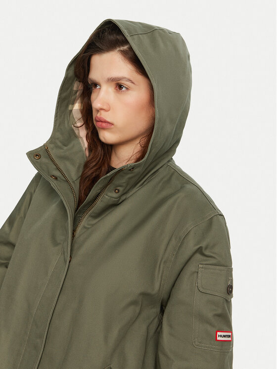 Hunter Hunter Parka Hanley HARW0015242 Zöld Regular Fit