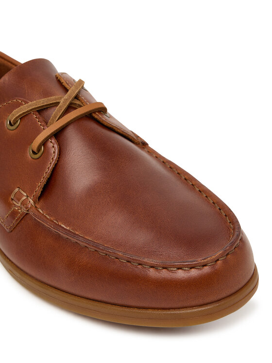 Clarks Туфлі Clarks Charmouth Lace 26186434 Коричневий